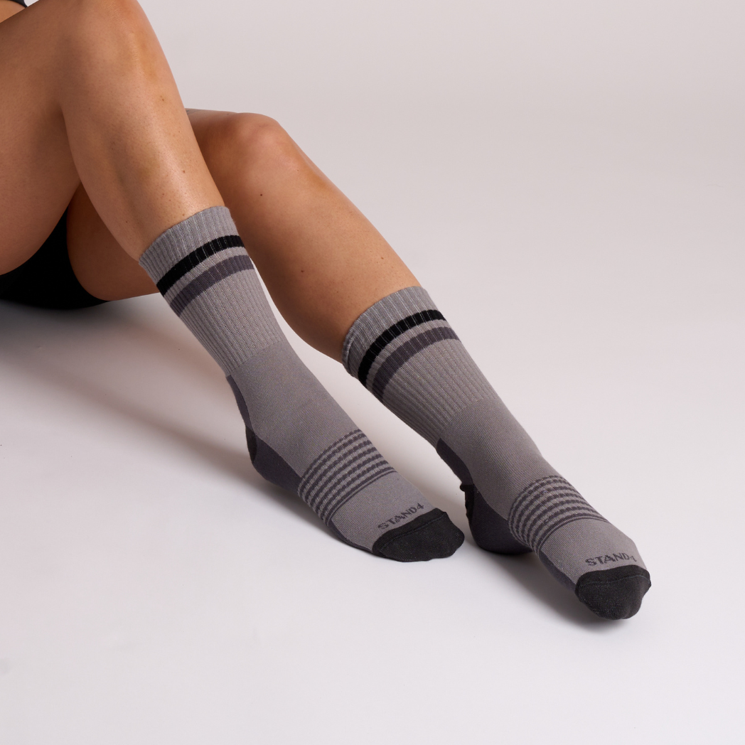 Grey Original Crew Sock